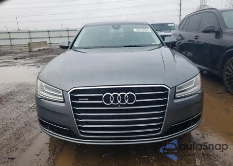 2015 Audi A8 L Quattro from USA, damaged, VIN WAU32AFD7FN005132
